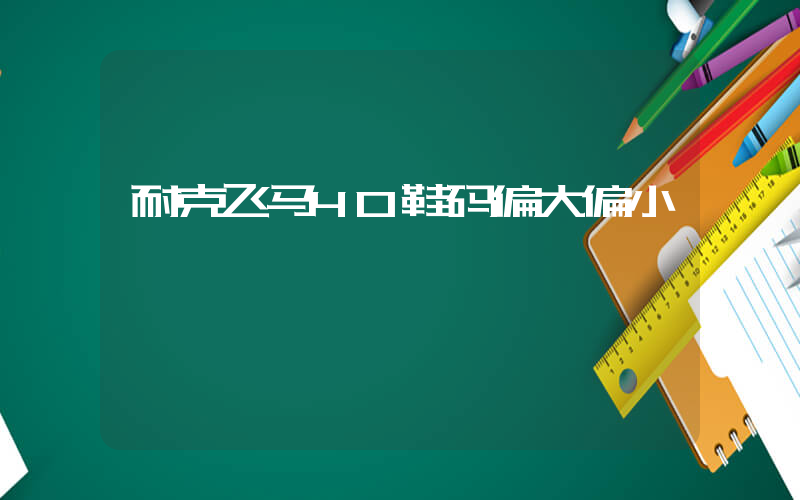 耐克飞马40鞋码偏大偏小插图