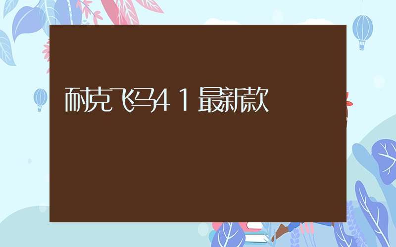 耐克飞马41最新款插图