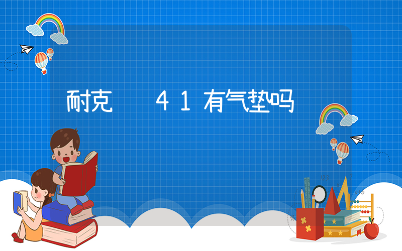 耐克飞马41有气垫吗插图