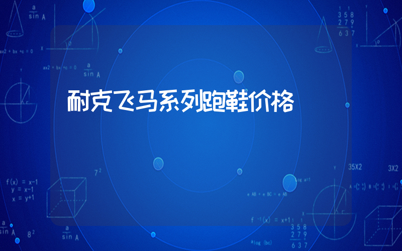 耐克飞马系列跑鞋价格插图