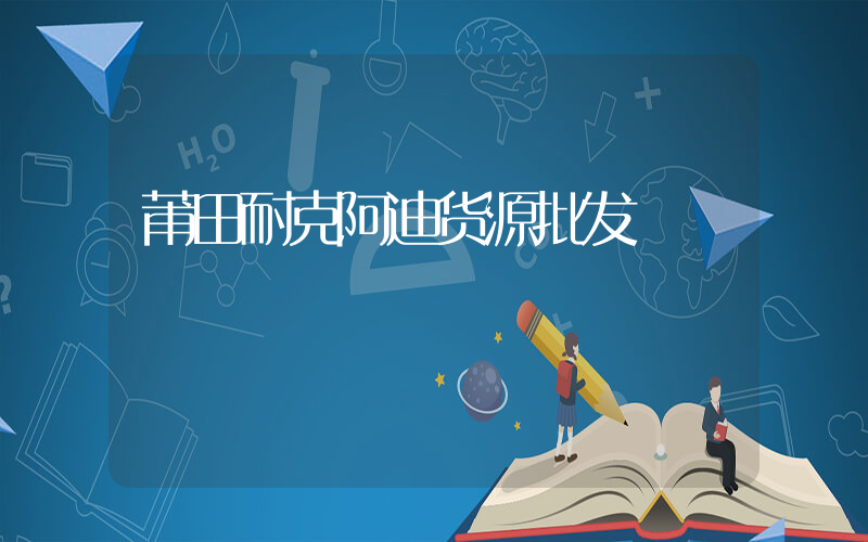 莆田耐克阿迪货源批发插图
