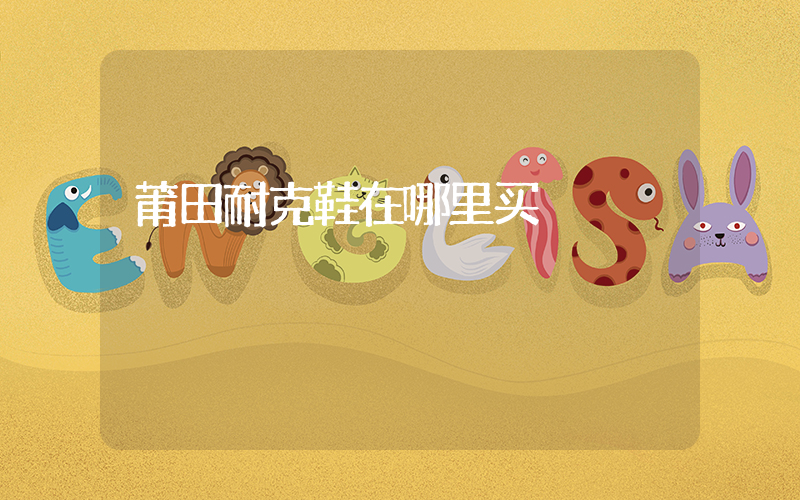 莆田耐克鞋在哪里买插图