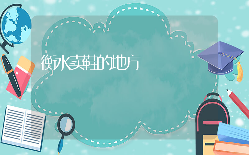 衡水卖鞋的地方插图