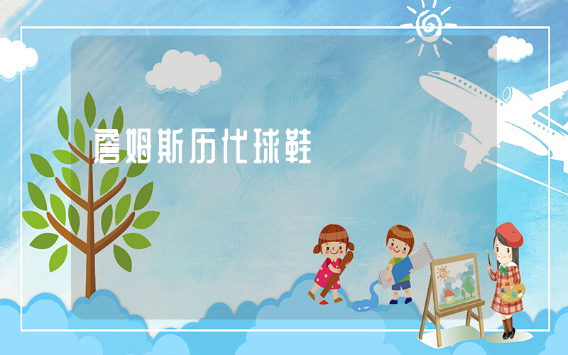 詹姆斯历代球鞋插图