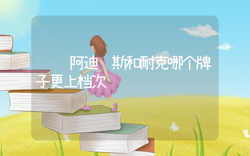 请问阿迪达斯和耐克哪个牌子更上档次插图