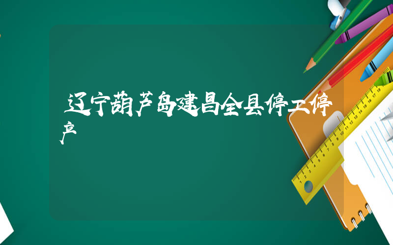 辽宁葫芦岛建昌全县停工停产插图