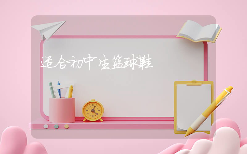 适合初中生篮球鞋插图