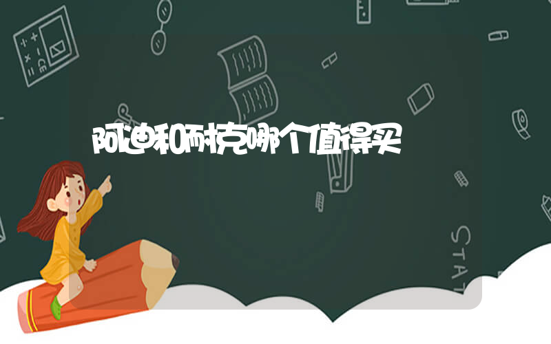 阿迪和耐克哪个值得买插图