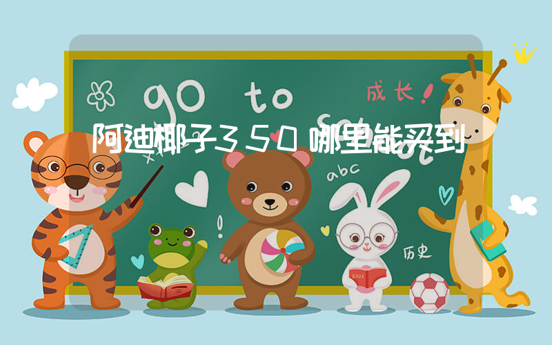 阿迪椰子350哪里能买到插图