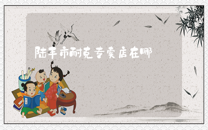 陆丰市耐克专卖店在哪插图