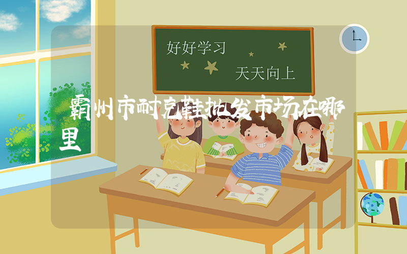 霸州市耐克鞋批发市场在哪里插图