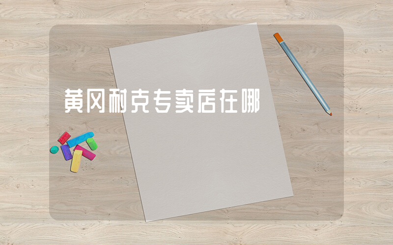 黄冈耐克专卖店在哪插图