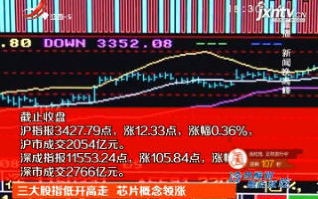 A股三大股指小幅低开