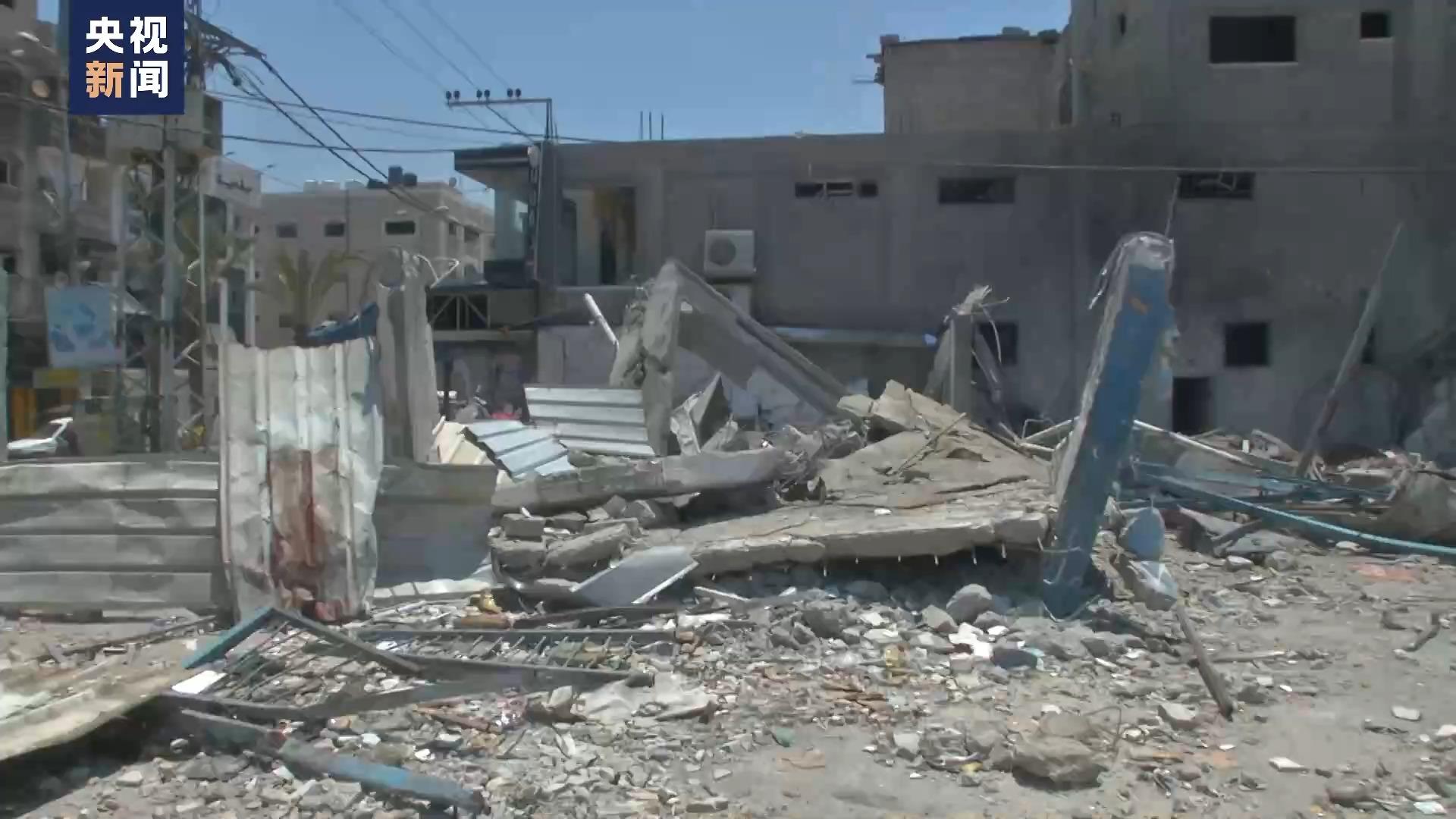 以军用美制武器袭击汗尤尼斯营地