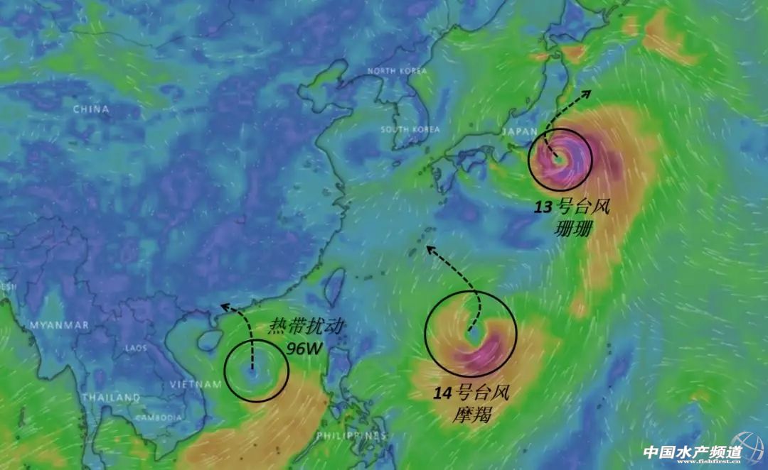 台风摩羯生成