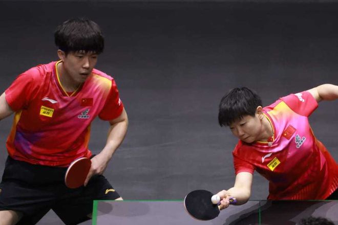 国乒奥运首秀：“莎头”晋级混双8强
