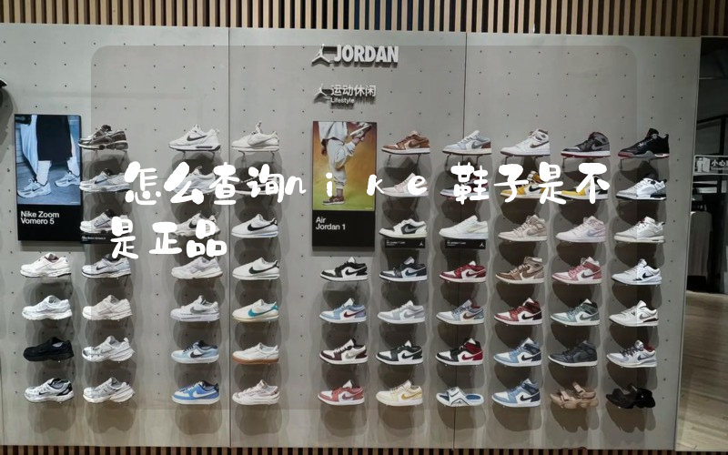 怎么查询nike鞋子是不是正品插图