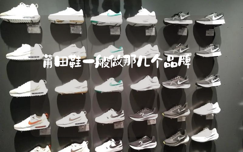 莆田鞋一般做那几个品牌插图