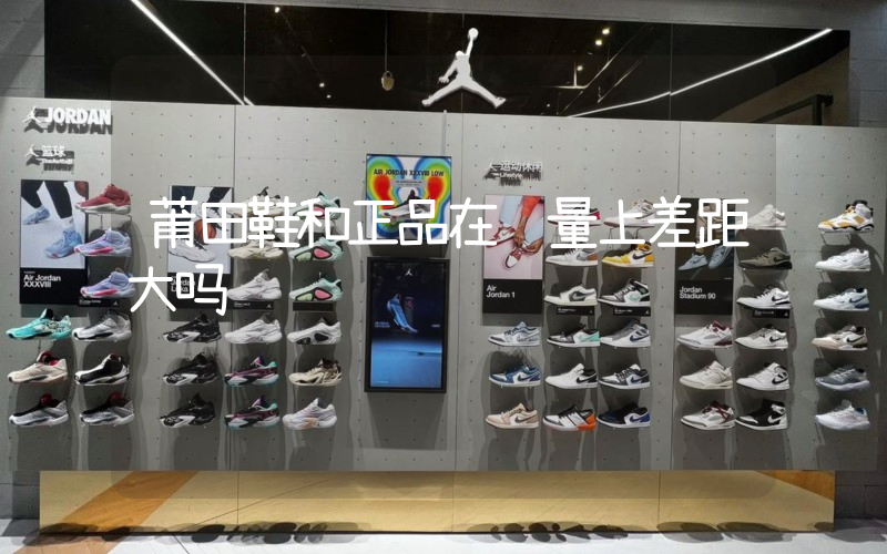 莆田鞋和正品在质量上差距大吗插图