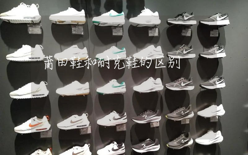 莆田鞋和耐克鞋的区别插图