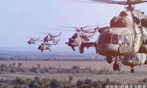 俄军直升机在库尔斯克打击乌军人员