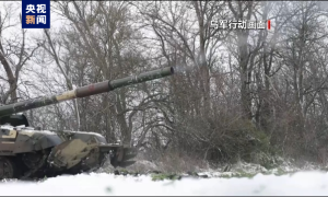 俄发布摧毁乌军美制装甲车视频