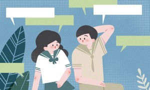保送生送考团给没来的人准备了立牌