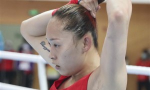 吴愉夺拳击女子50公斤级金牌