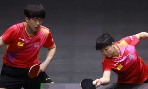 国乒奥运首秀：“莎头”晋级混双8强