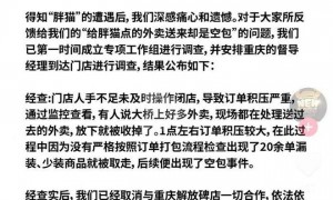 多家品牌就胖猫事件道歉