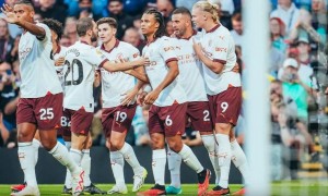 曼城2-0切尔西 哈兰德百场里程碑破门