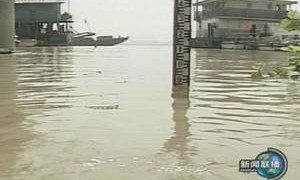 洞庭湖水位复涨 防汛形势再严峻