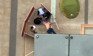 男子在合肥一购物中心坠楼身亡