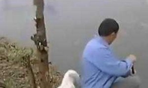 男子用磁铁吸扎腿铁屑 伤上加伤