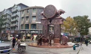 河北仙鹤雕塑定做厂家的落地应用案例参考缩略图