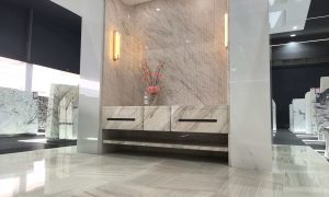 内蒙大理石卧室地面定制厂家 提供专业铺设服务缩略图